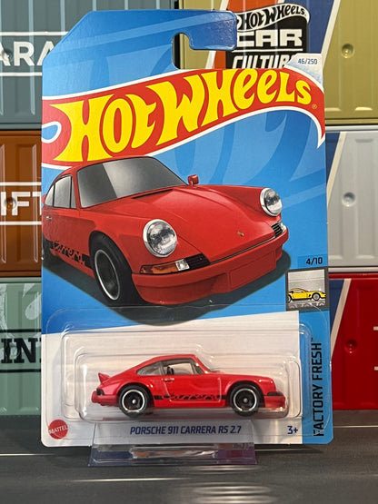 Hot Wheels 2024 Porsche 911 Carrera RS 2.7 Mainline 46/250