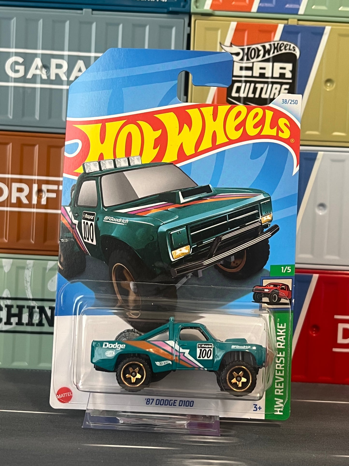 Hot Wheels 2024 ‘87 Dodge D100 Mainline 38/250