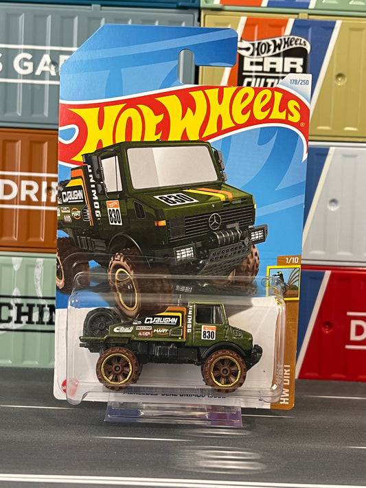 Hot Wheels 2024 Mercedes Benz Unimog 1300L Mainline 178/250