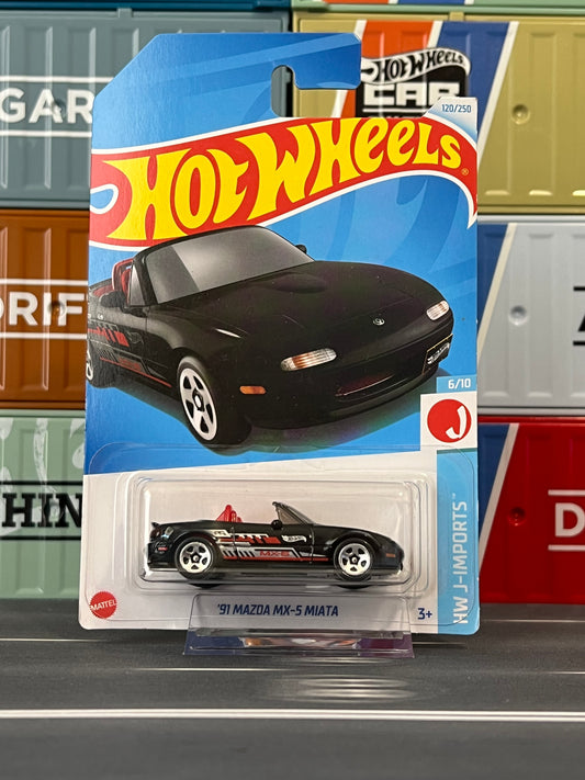 Hot Wheels 2024 ‘91 Mazda MX-5 Miata Mainline 120/250 - AUSSIE diecast