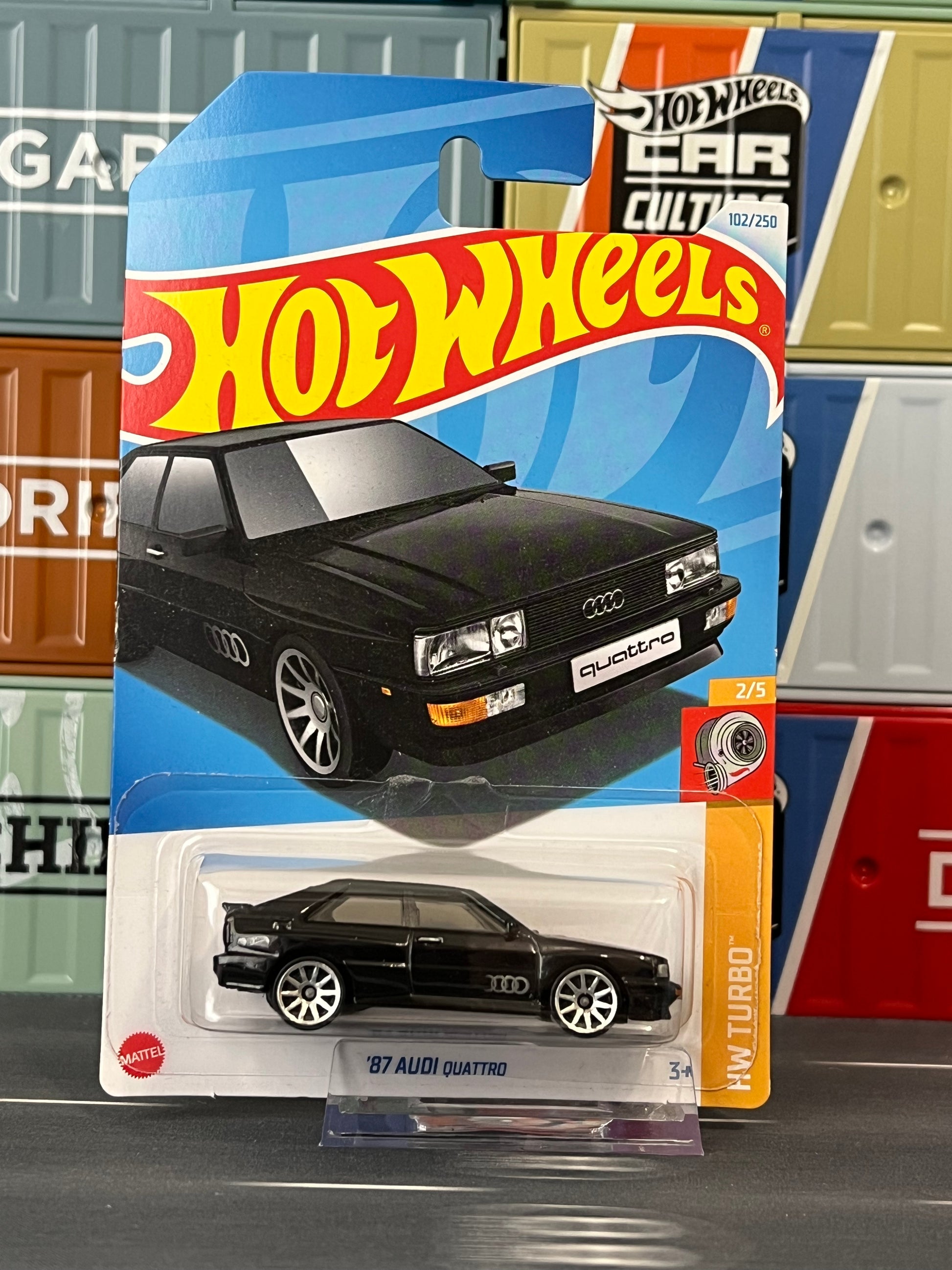 Hot Wheels 2024 '87 Audi Quattro Mainline 102/250 - AUSSIE diecast