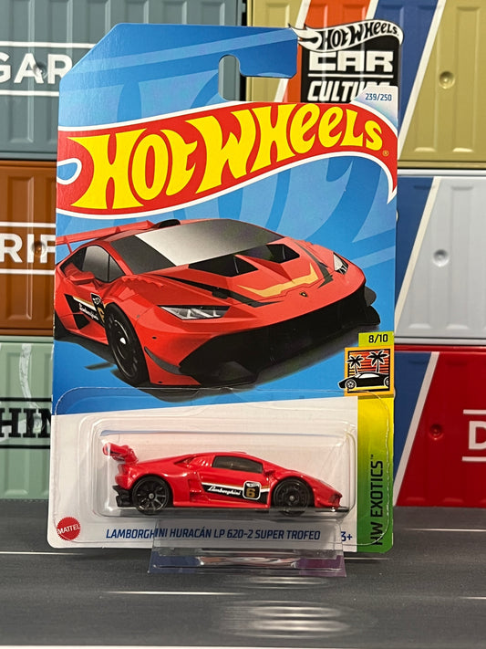 Hot Wheels 2024 Lamborghini Huracan LP 620-2 Super Trofeo Mainline 239/250