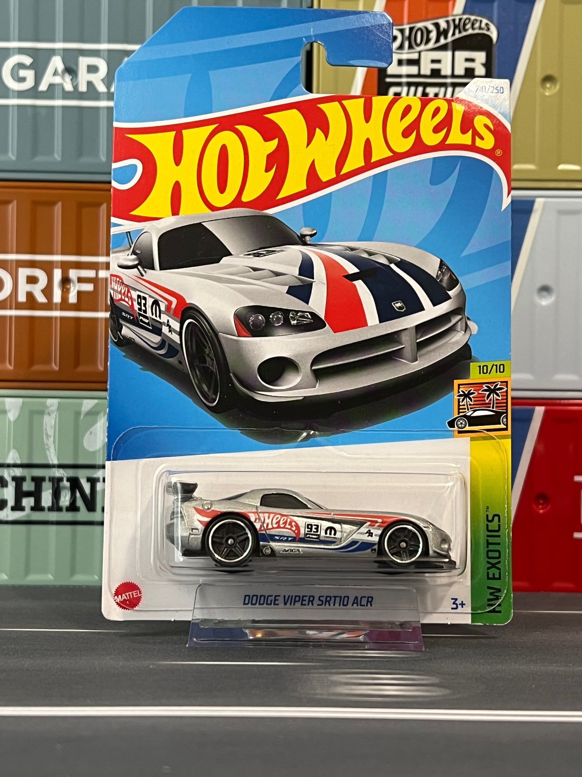 Hot Wheels 2024 Dodge Viper SRT10 ACR Mainline 241/250 - AUSSIE diecast