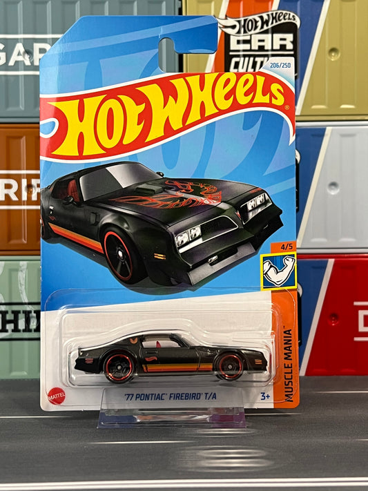 Hot Wheels 2024 ‘77 Pontiac Firebird T/A Mainline 206/250