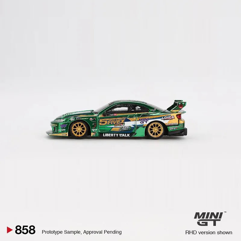 *PREORDER* Mini GT 1:64 Nissan LB-Super Silhouette S15 SILVIA LBWK 2024 Fausto Racing