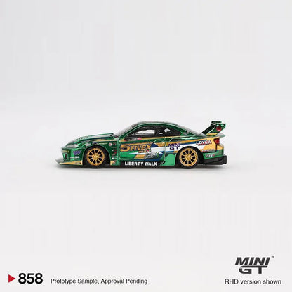 *PREORDER* Mini GT 1:64 Nissan LB-Super Silhouette S15 SILVIA LBWK 2024 Fausto Racing