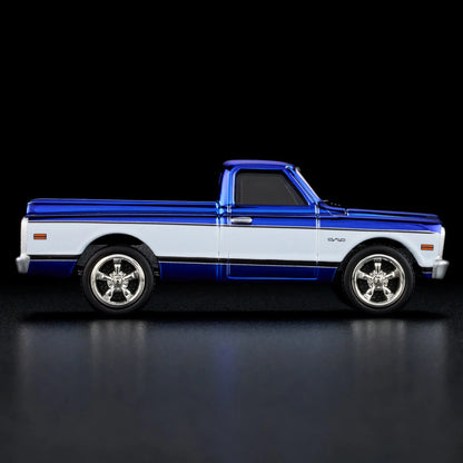 Hot Wheels RLC 1969 Chevy C10 Navy Blue