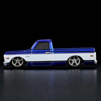 Hot Wheels RLC 1969 Chevy C10 Navy Blue
