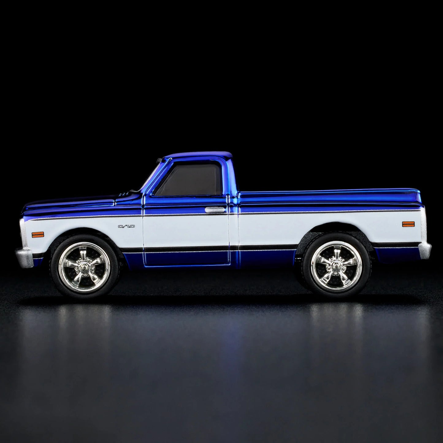 Hot Wheels RLC 1969 Chevy C10 Navy Blue