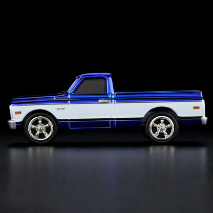 Hot Wheels RLC 1969 Chevy C10 Navy Blue