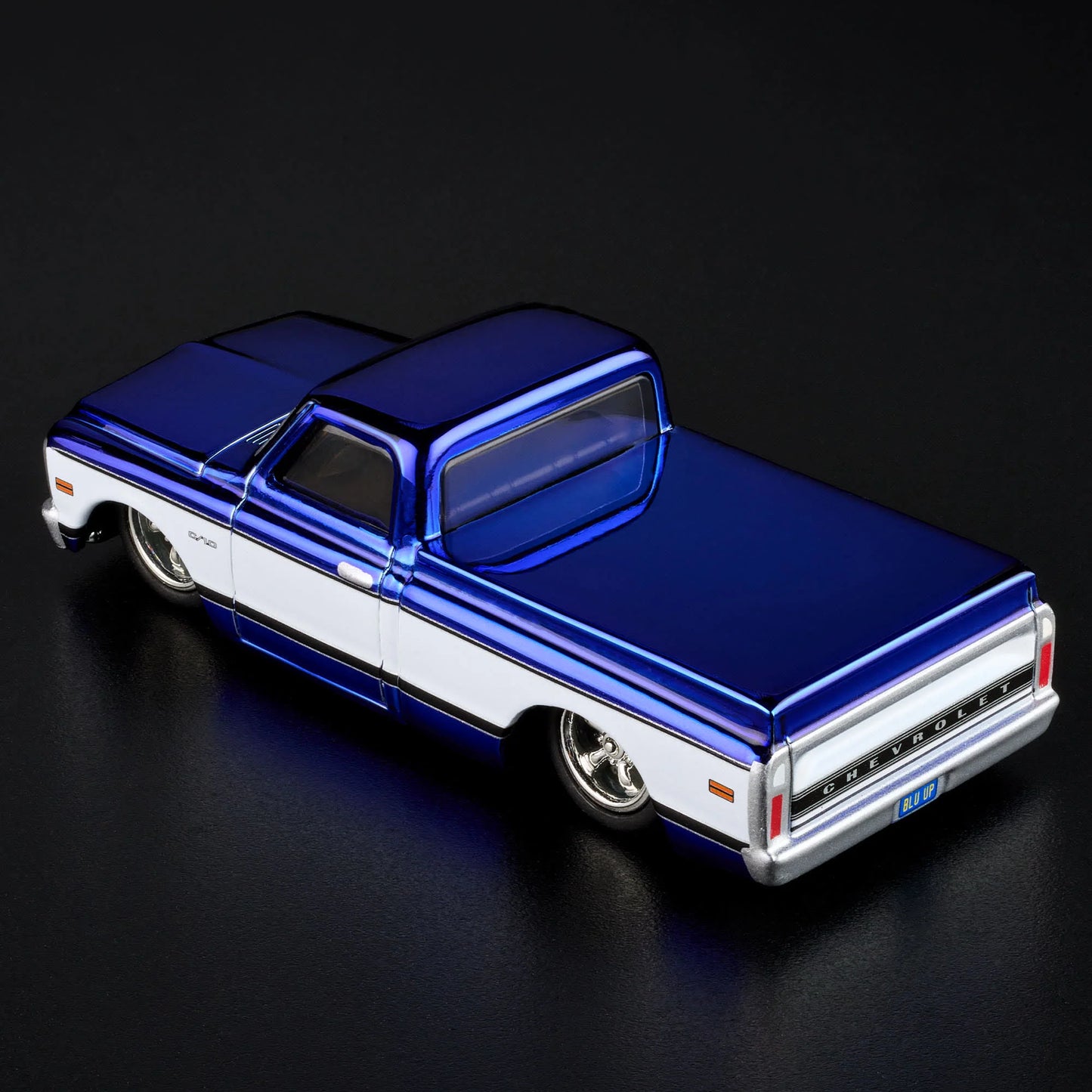 Hot Wheels RLC 1969 Chevy C10 Navy Blue