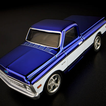 Hot Wheels RLC 1969 Chevy C10 Navy Blue