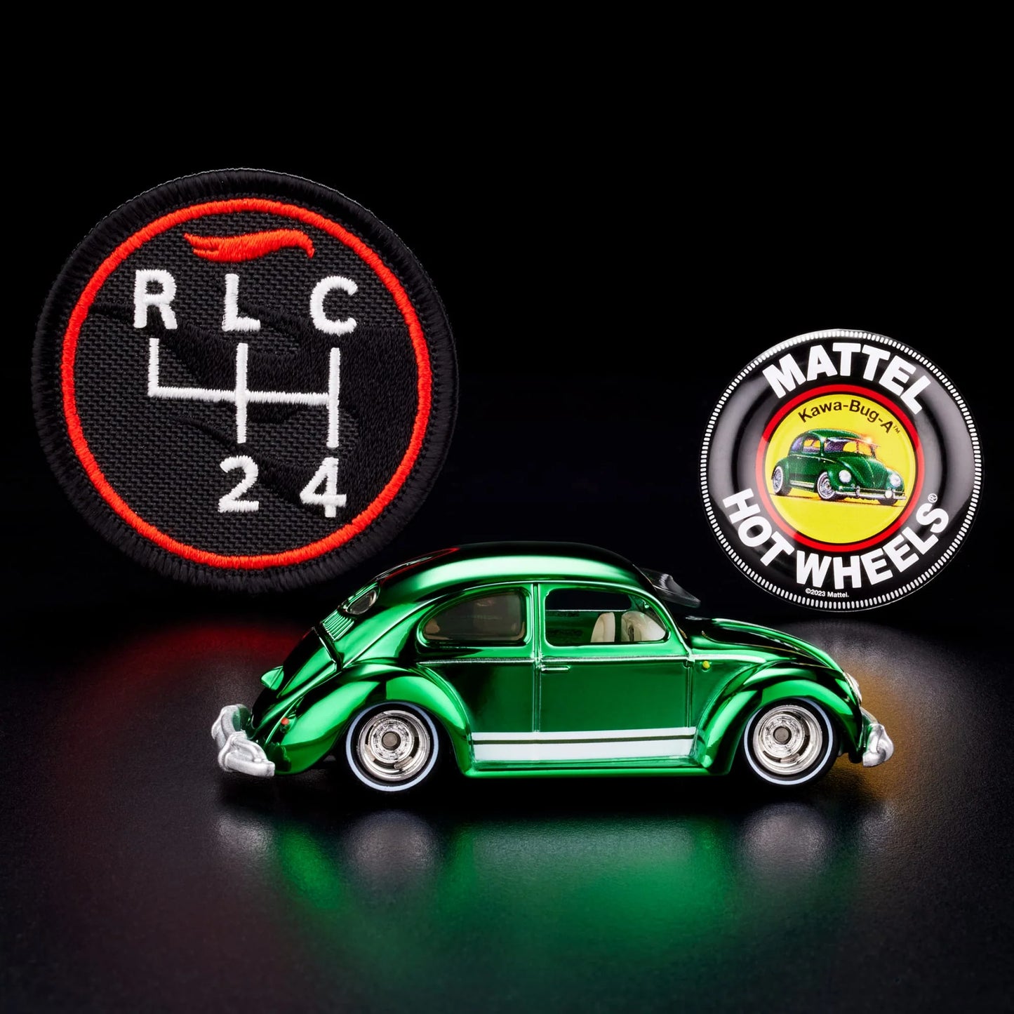 Hot Wheels 2024 RLC Membership Car VW Kawa-Bug-A Green (HWF03)