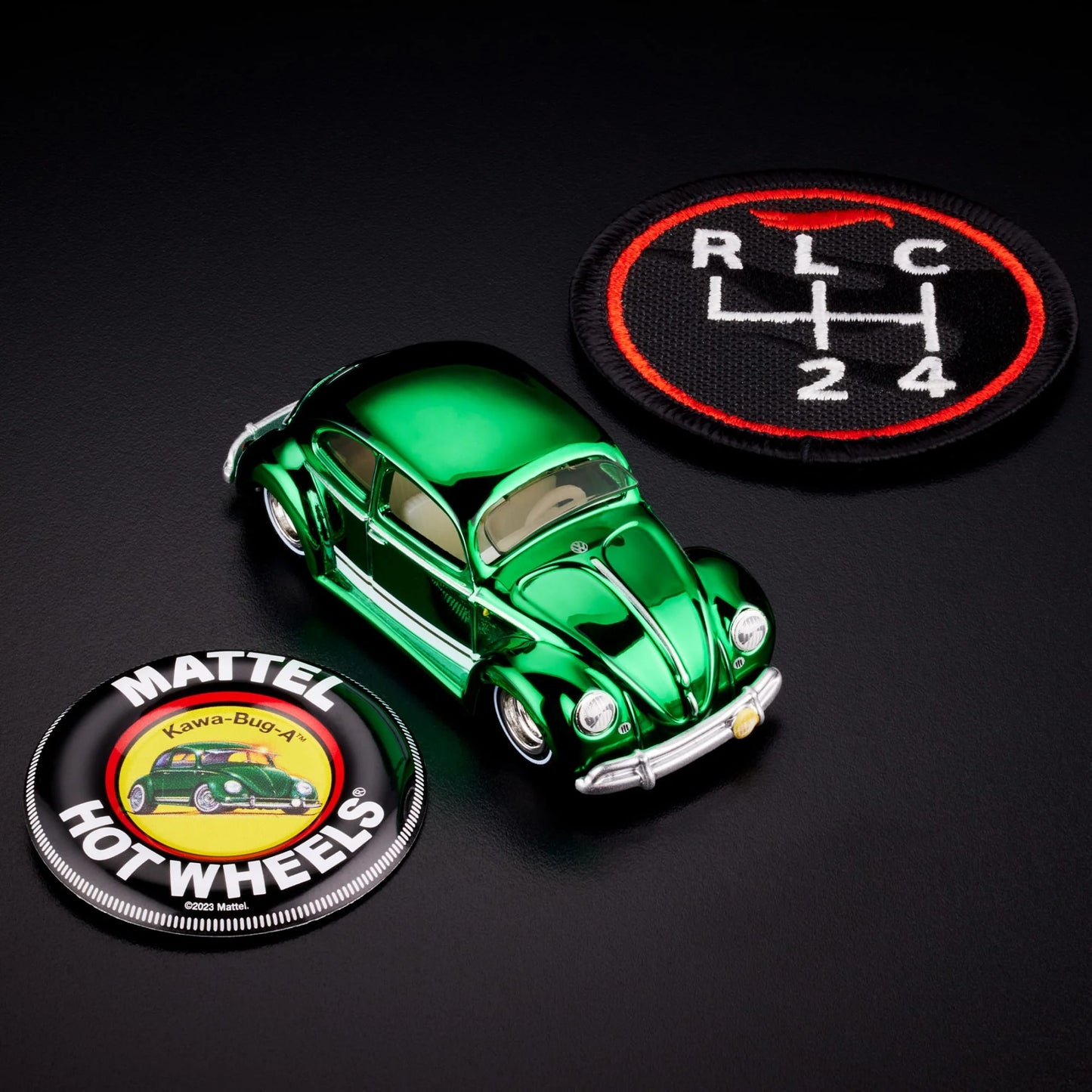 Hot Wheels 2024 RLC Membership Car VW Kawa-Bug-A Green (HWF03)