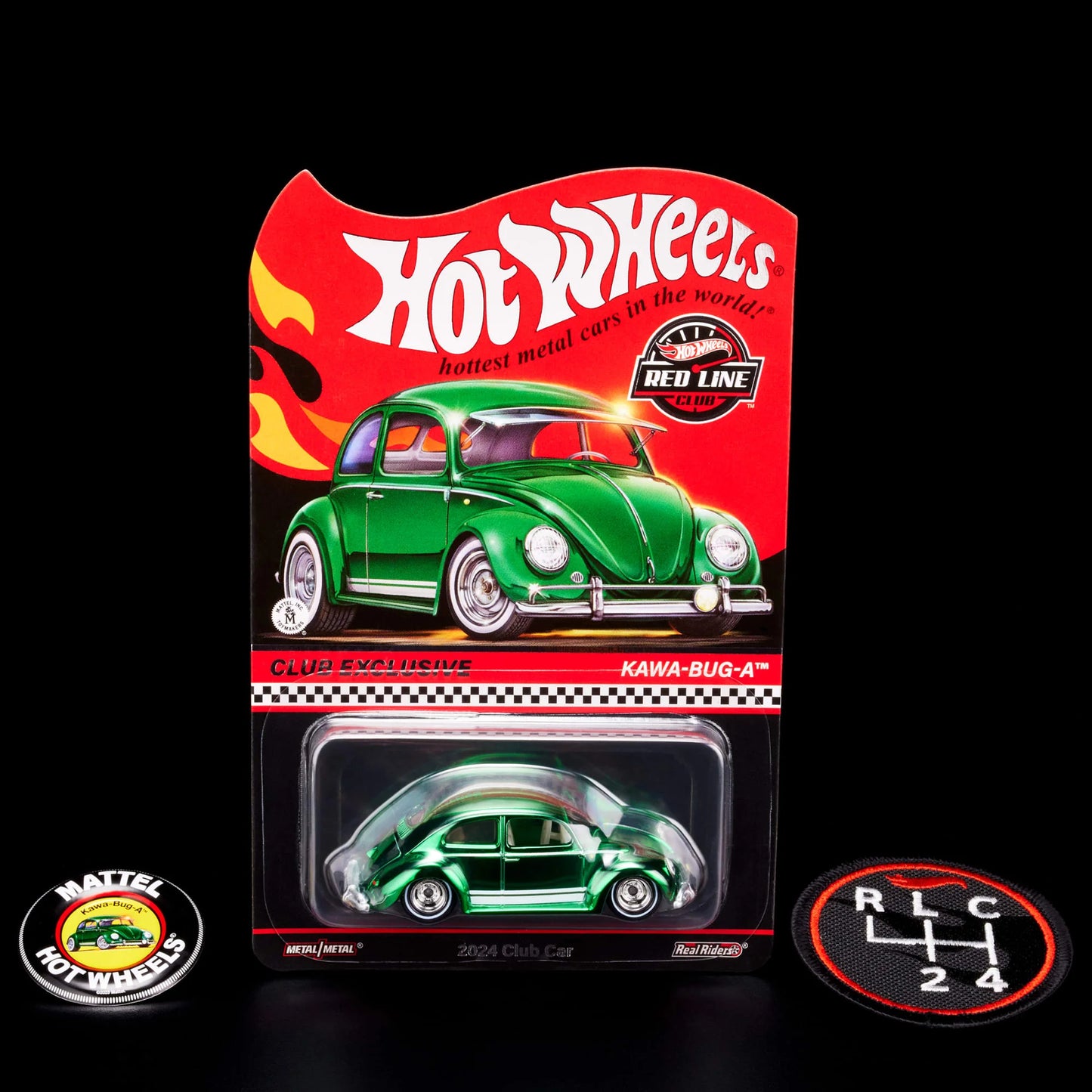 Hot Wheels 2024 RLC Membership Car VW Kawa-Bug-A Green (HWF03)