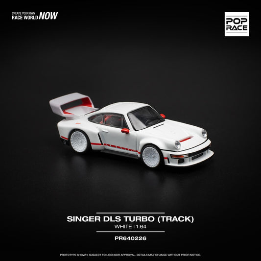 *PREORDER* POP RACE SINGER DLS TURBO (TRACK) - WHITE