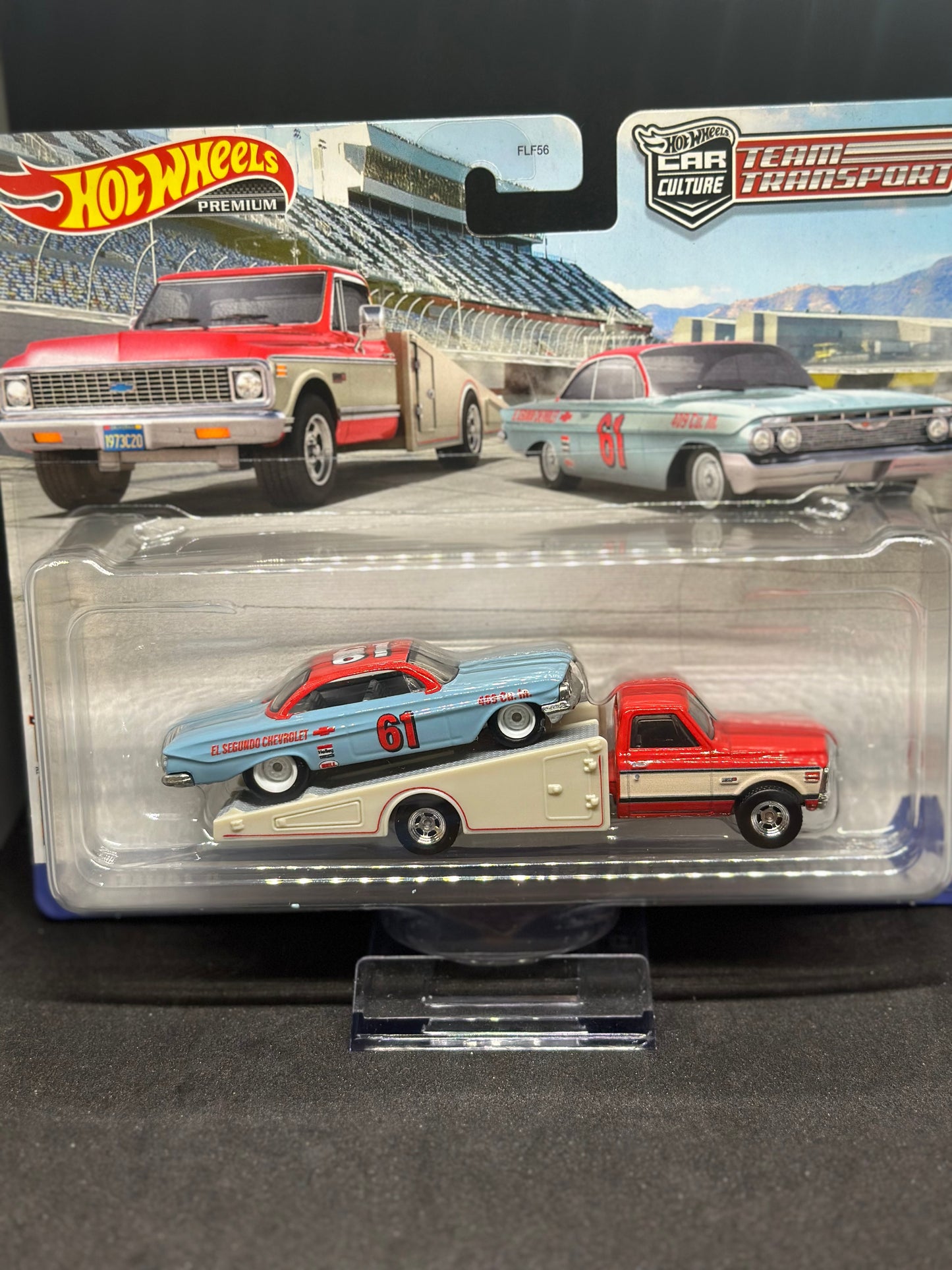 Hot Wheels Car Culture Team Transport 61 Impala 72 Chevy Ramp Truck ...