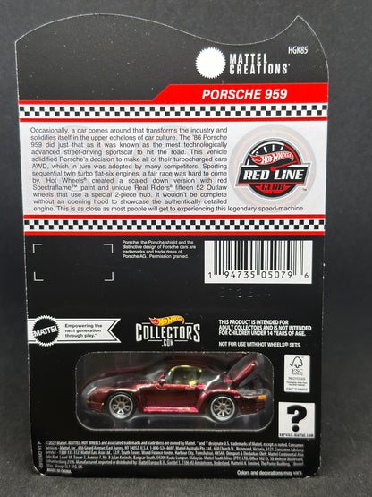 Hot Wheels RLC Porsche 959 Red