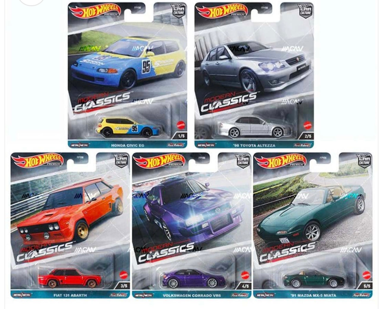 Hot Wheels 2023 Car Culture Modern Classics E Case FPY86