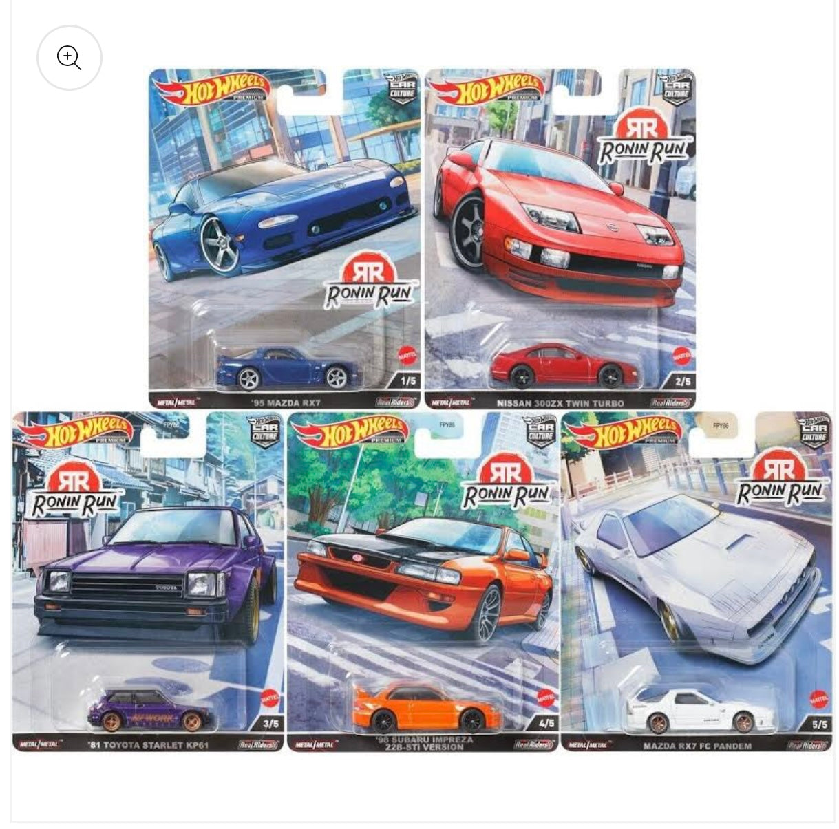 Hot Wheels 2022 Car Culture Ronin Run FPY86 Q Case