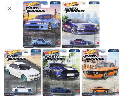 Hot Wheels Premium 2023 Fast & Furious Mix C HNW46