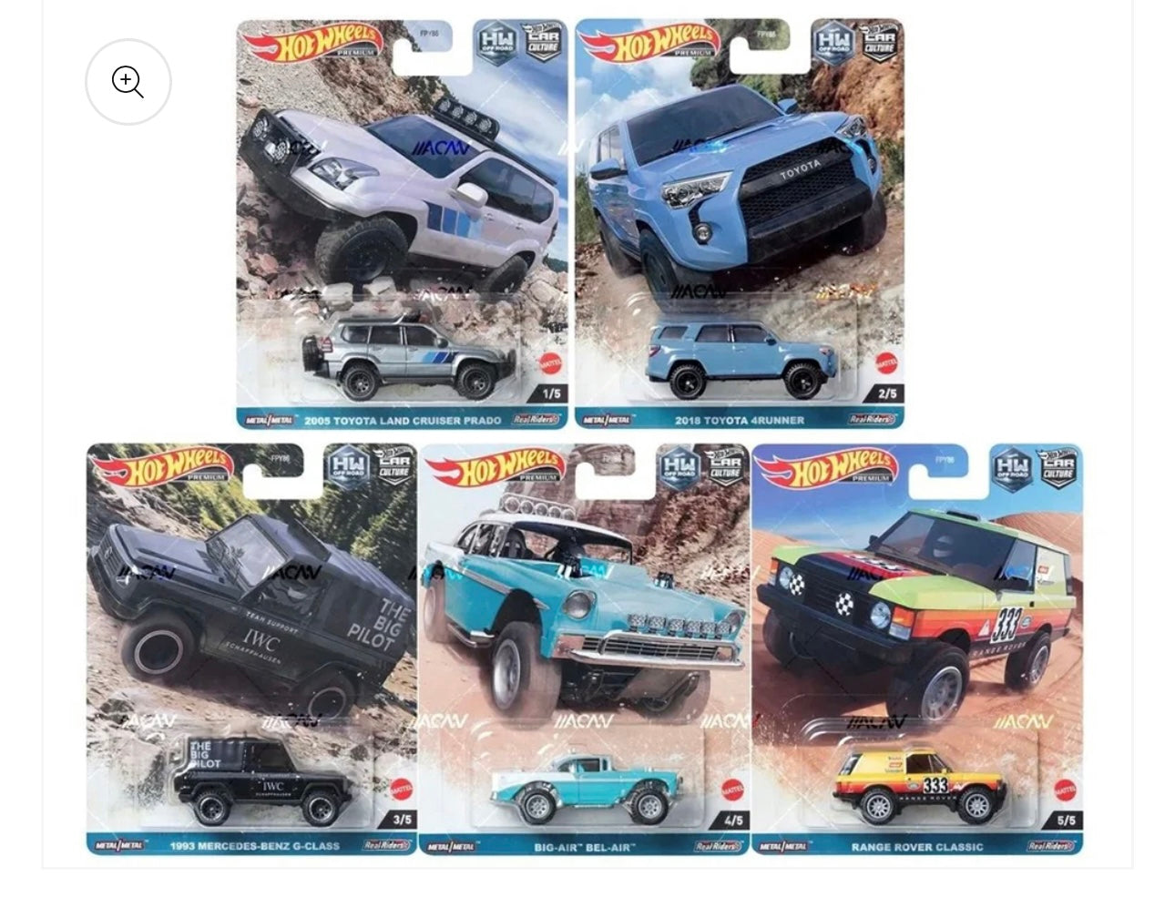 Hot Wheels 2023 Car Culture Off Road F Case FPY86