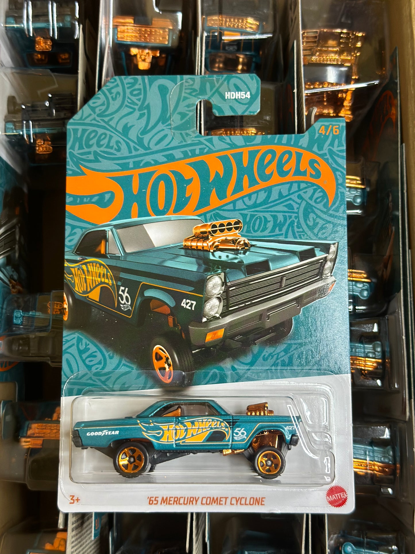 Hot Wheels 2024 56th Anniversary Pearl & Chrome Mix 1