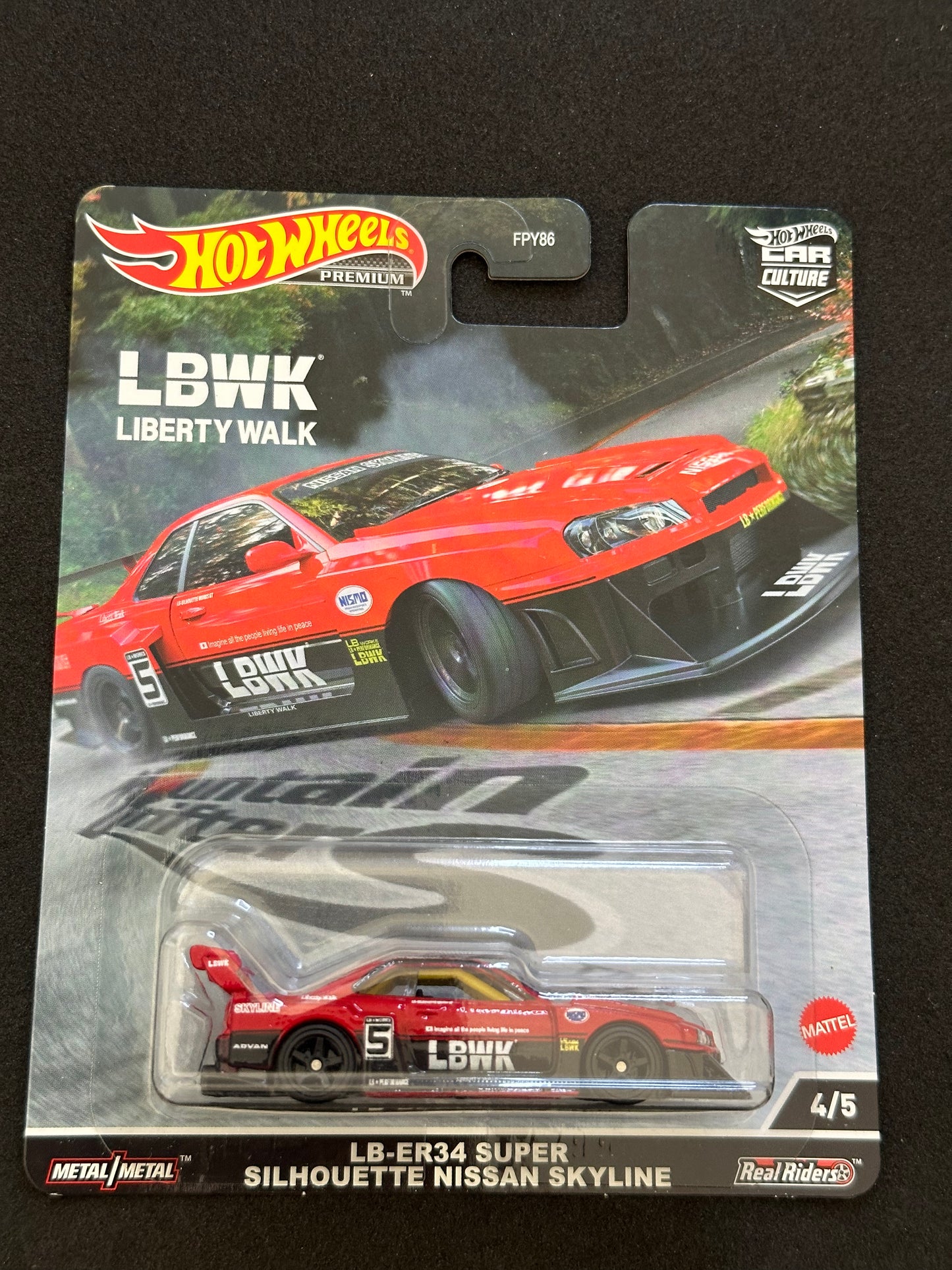 Hot Wheels 2022 Car Culture Mountain Drifters FPY86 L Case