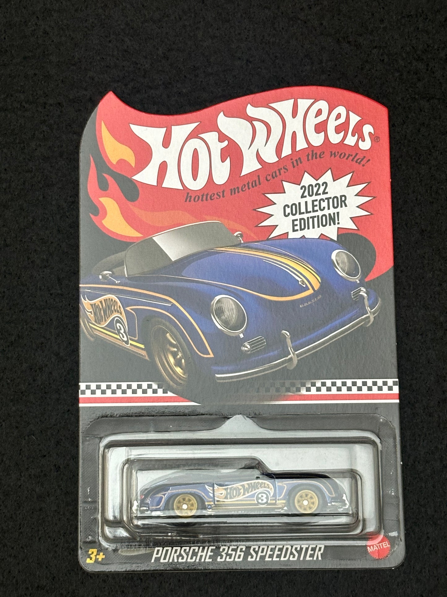 Hot Wheels 2022 Porsche 356 Speedster Collector Car