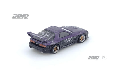 INNO64 Mazda RX-7 (FC3S) "Pandem Rocket Bunny" Purple