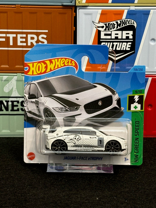 Hot Wheels 2023 Jaguar I-Pace eTrophy 158/250 Mainline Short Card