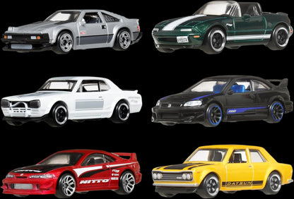 Hot Wheels 2024 Streets of Japan 6 Car Boxed Set (JBY77)
