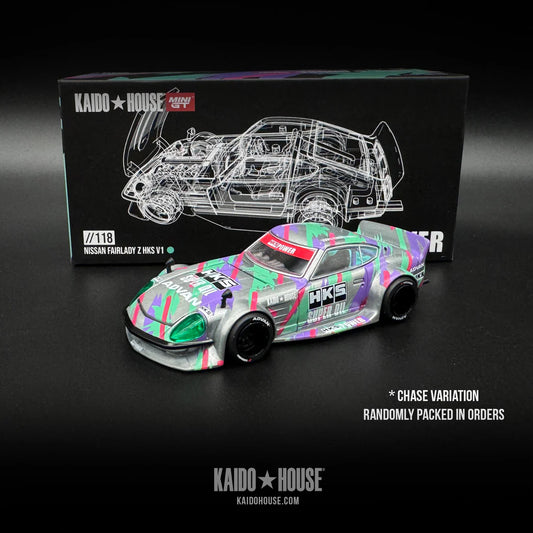 KAIDO HOUSE + MINI GT 1:64 NISSAN FAIRLADY Z HKS V1 Chase #118