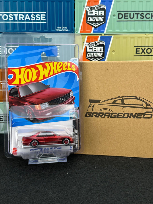 GARAGEONE64 Hot Wheels Box of 10 Protector Cases - Mainline Cards