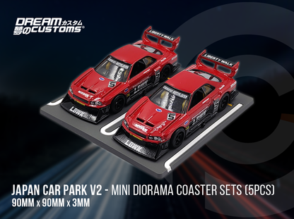 Dream Customs Japan CP Mini Diorama Set of 5 Coasters