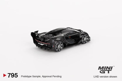 Mini GT 1:64 Bugatti Vision Turismo Black 795 - AUSSIE diecast