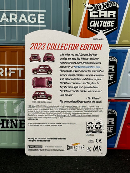 Hot Wheels 2023 Collector Edition Morris Mini