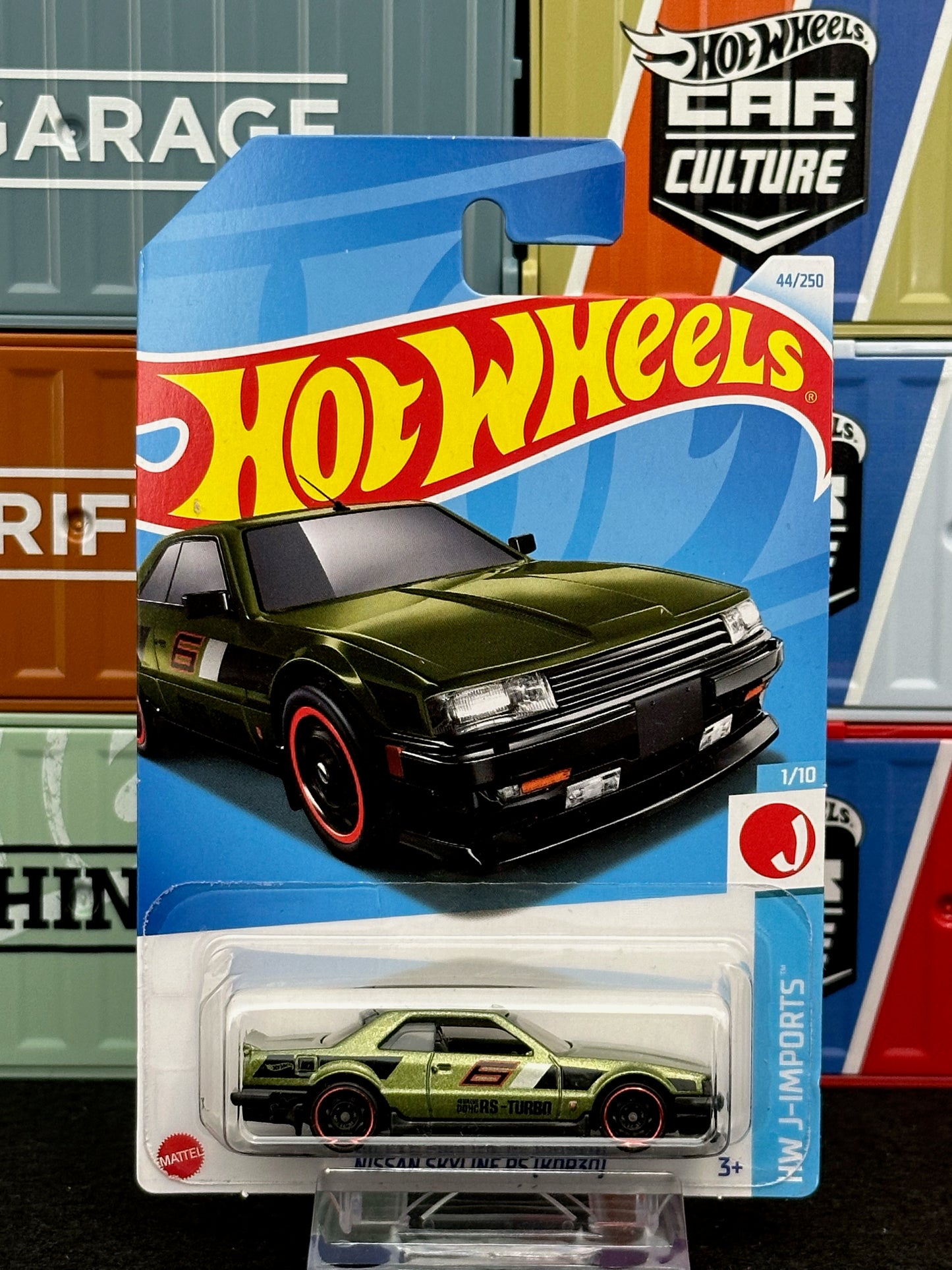 Hot Wheels 2024 Nissan Skyline RS KDR30 Green Mainline 44/250