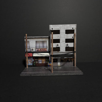 Mr Dioramas Osaka Japan V1 Street 1:64 Diorama Scene - AUSSIE diecast