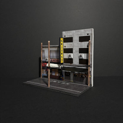 Mr Dioramas Osaka Japan V1 Street 1:64 Diorama Scene - AUSSIE diecast