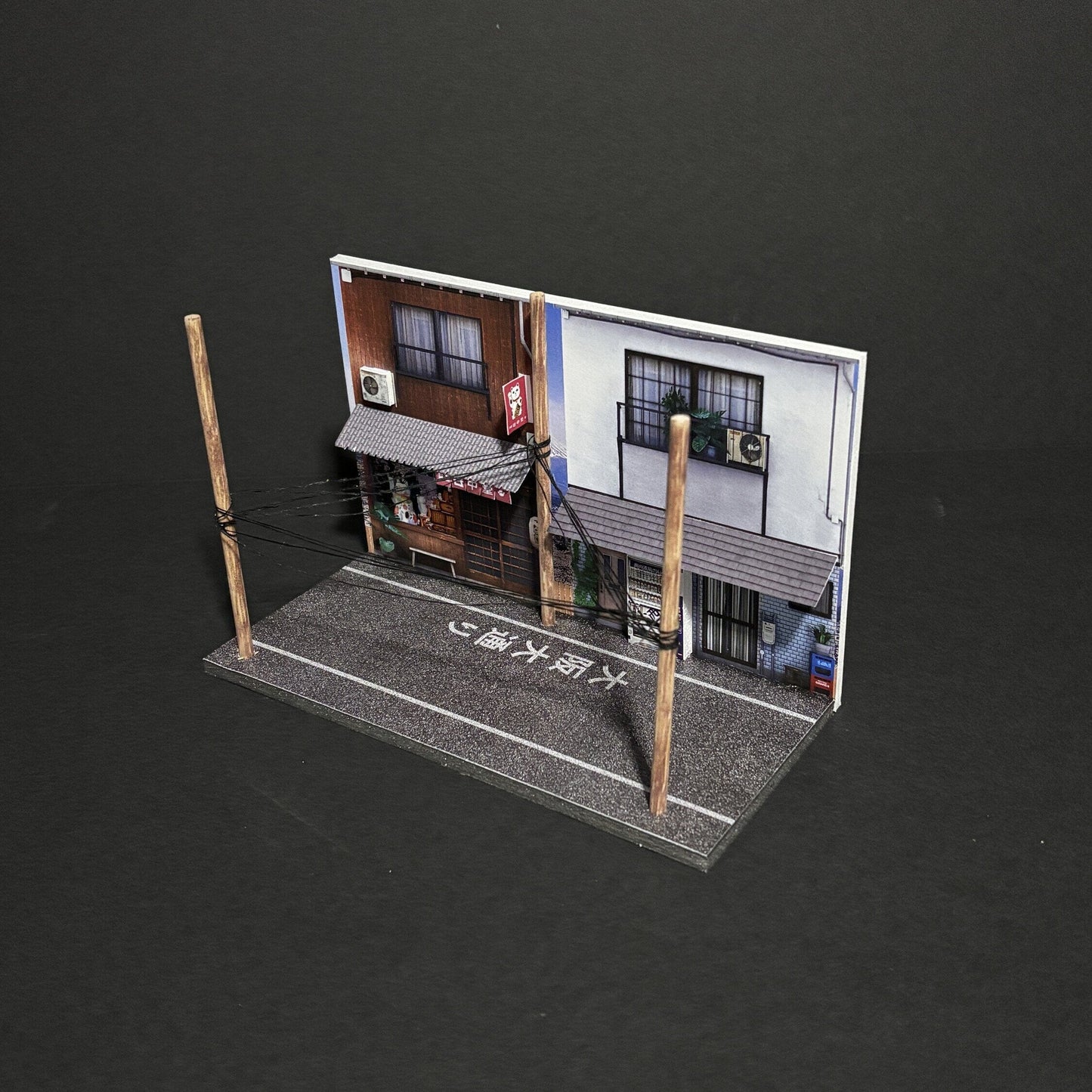 Mr Dioramas Osaka Japan V2 Street 1:64 Diorama Scene