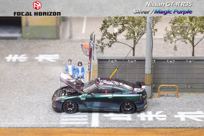 *PREORDER* Focal Horizon 1:64 Nissan Skyline GTR R35 Magic Purple