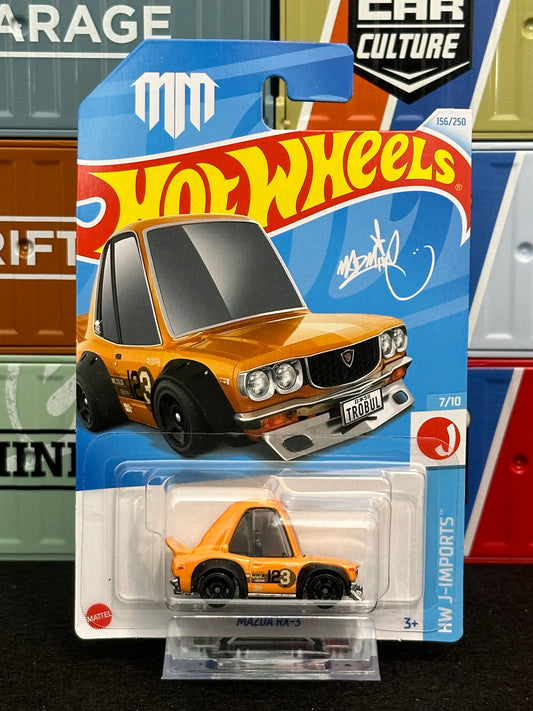 Hot Wheels 2024 Mazda RX-3 Mad Mike Mainline 156\250