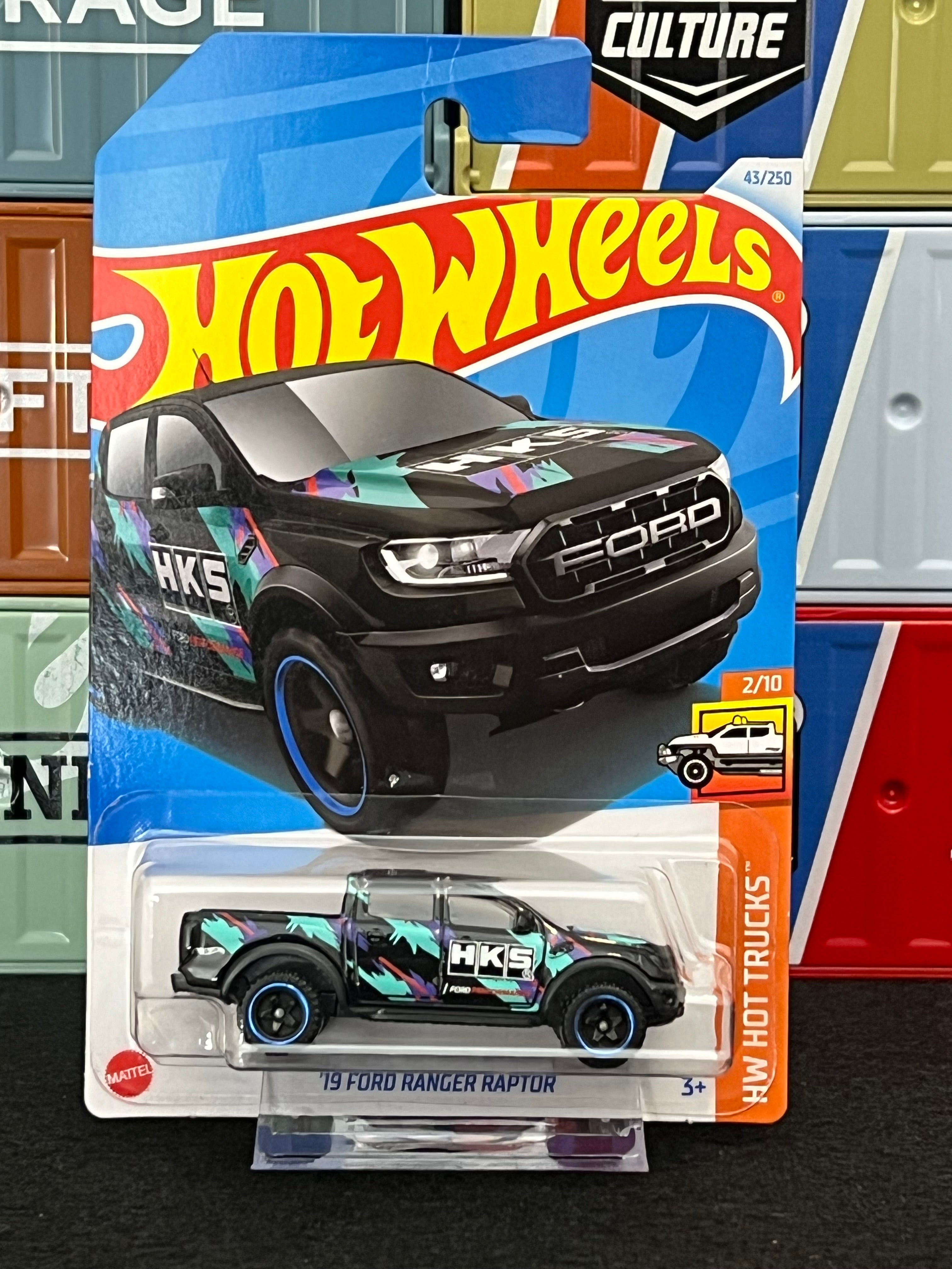 Hot Wheels 2024 '19 Ford Ranger Raptor HKS Mainline 43/250 – AUSSIE diecast