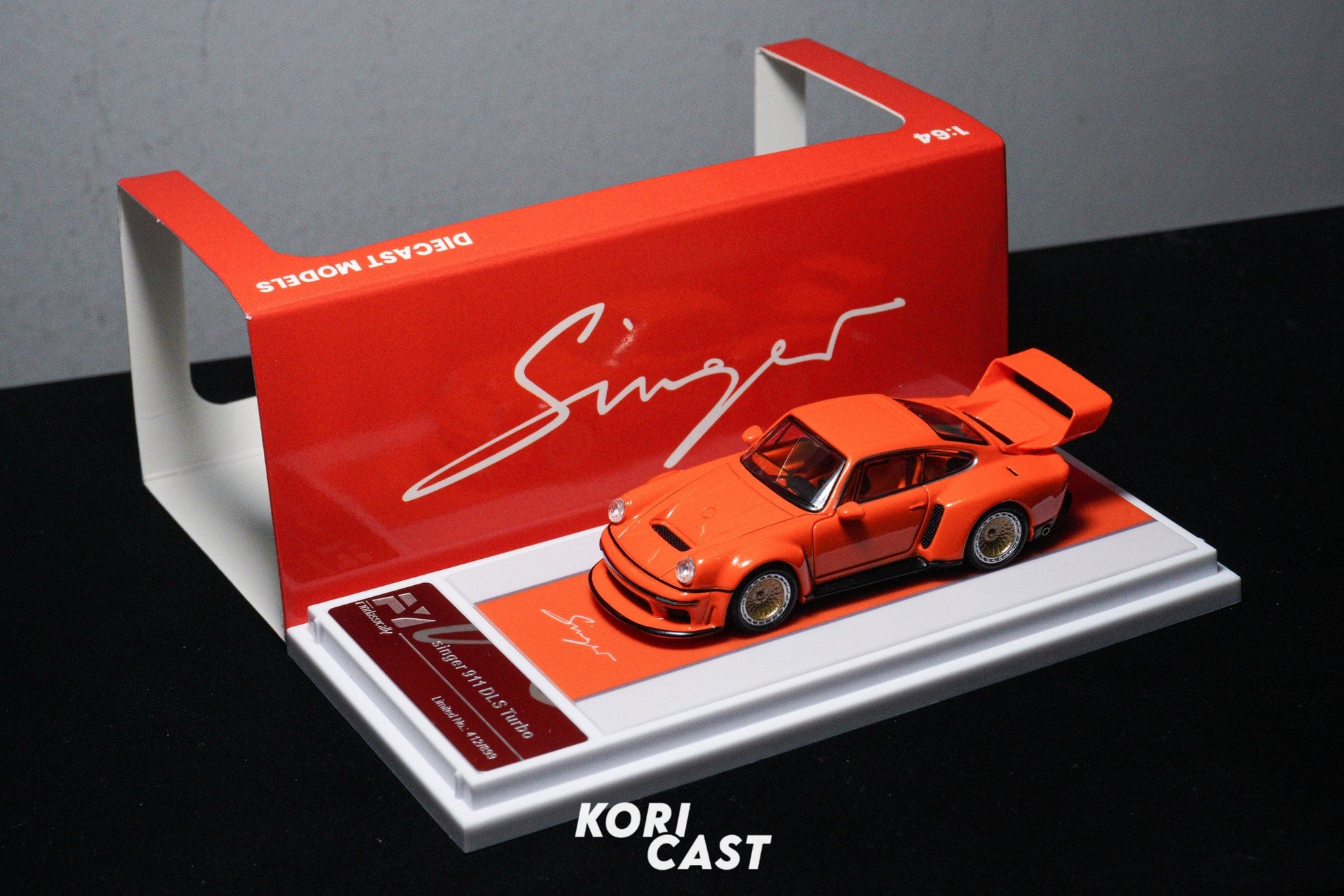 FinClassically 1:64 Singer 911 DLS Turbo (Road or Track) - AUSSIE diecast