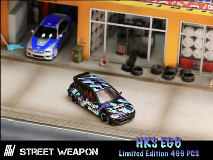 Street Weapon 1:64 EG6 Honda Civic HKS