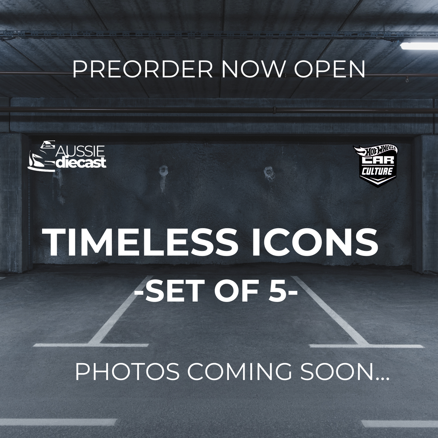 *PREORDER* Hot Wheels 2025 Car Culture Timeless Icons (FPY86)