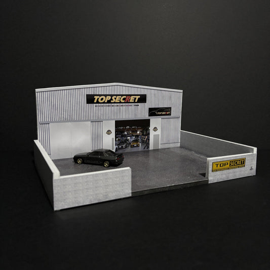 Mr Dioramas Top Secret Garage 1:64 Diorama Scene - AUSSIE diecast