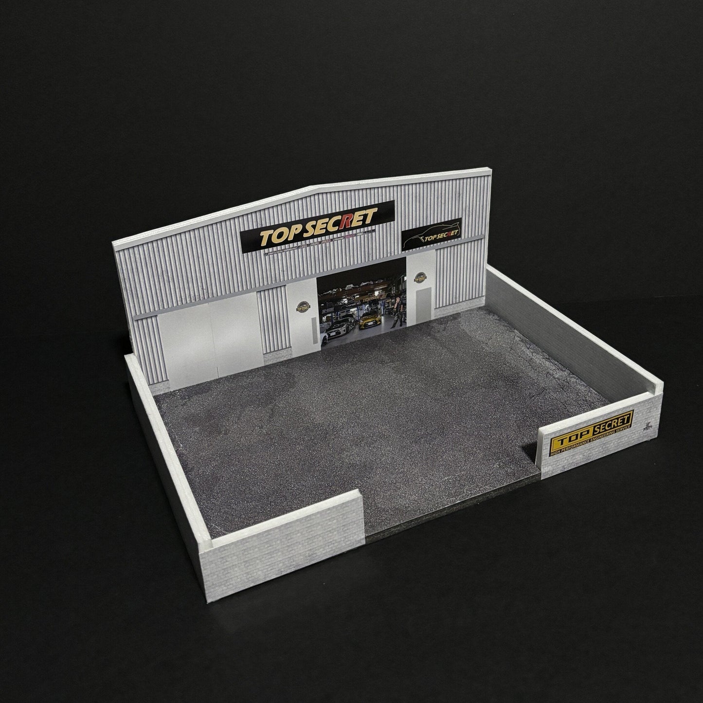 Mr Dioramas Top Secret Garage 1:64 Diorama Scene - AUSSIE diecast