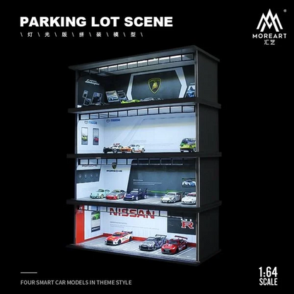 *PREORDER* MOREART RED BULL Light Assembly 1:64 Diorama with LED Lighting